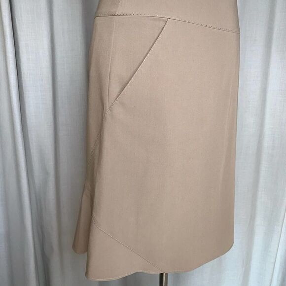 Max Studio Career Pencil Skirt With Flair - Picture 2 of 8